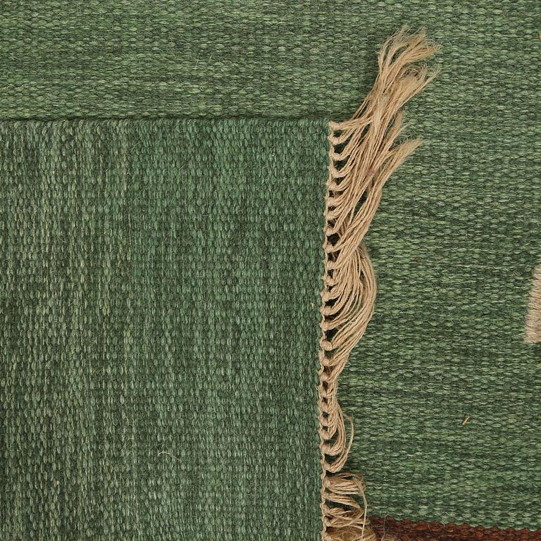 MATTA, rölakan, omkring 1900-talets mitt, ca 269 x 232 cm.
