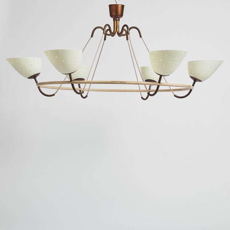 Hans Bergström, takkrona, ateljé Lyktan, Åhus 1930-40-tal.