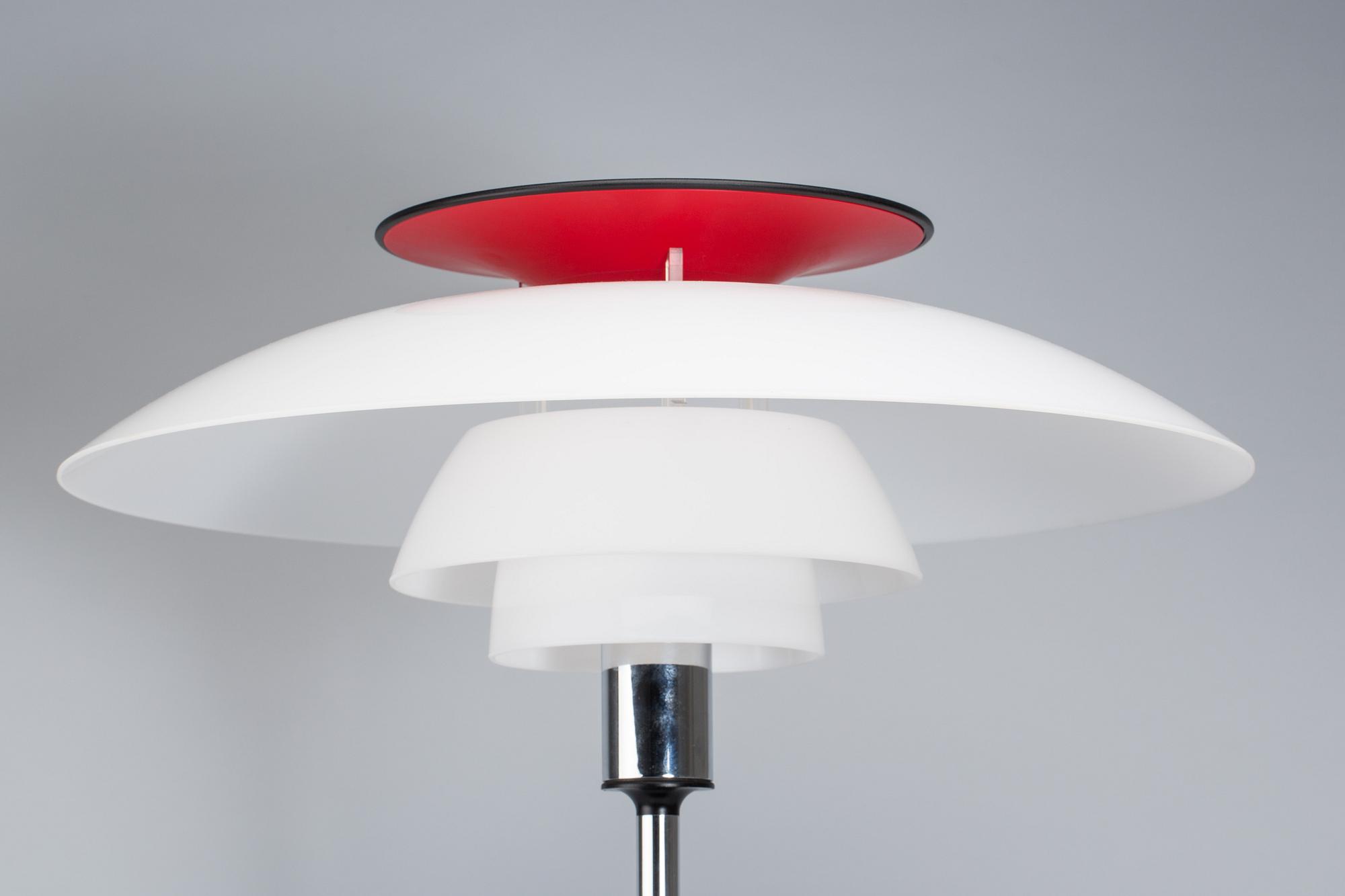 BORDSLAMPA, "PH 80", Poul Henningsen för Louis Poulsen, sent 1900-tal.
