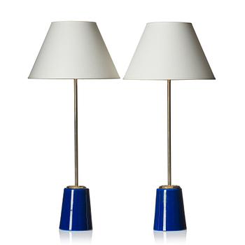 Hans-Agne Jakobsson, a pair of table lamps, Hans-Agne Jakobsson AB, Åhus, 1950s.