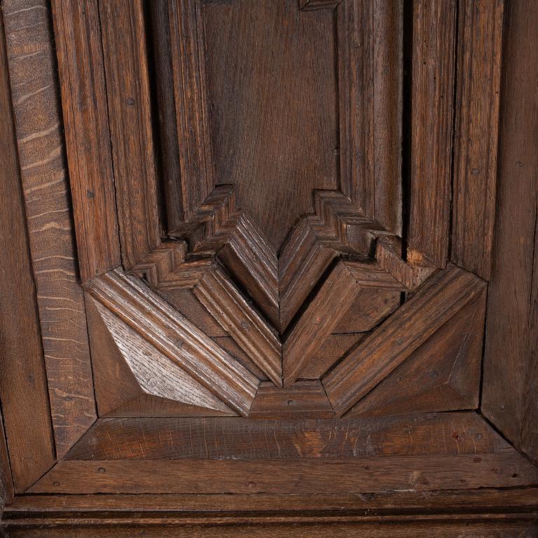 An 18th century baroque cabinet.