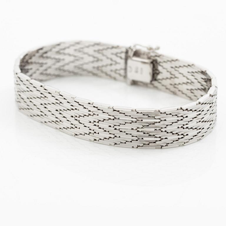 Armband 18K vitguld.