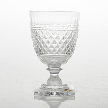 BÅLSKÅL, KARAFF och 87 st GLAS, glas.