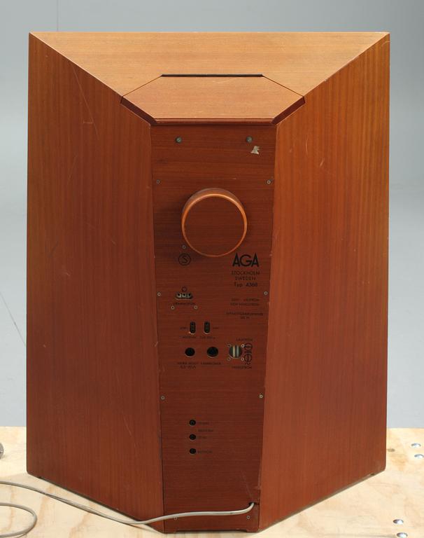 TV-APPARAT, design Bengt Johan Gullberg, AGA, 1900-talets andra hälft.