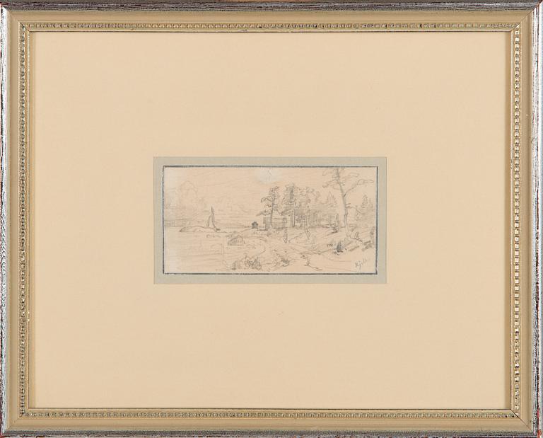 Hjalmar Munsterhjelm, Skärgårdsmotiv.