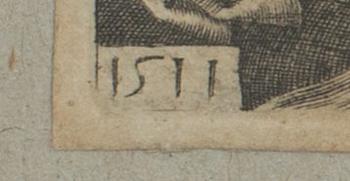 ALBRECHT DÜRER, copperplate later edition.