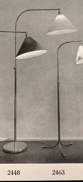 Josef Frank, golvlampa, Firma Svenskt Tenn, 1900-talets mitt.