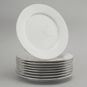 JONAS BOHLIN, matservis, 68 delar, porslin, "Corona", Rörstrand.