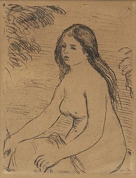 Pierre-Auguste Renoir, "Baigneuse Assise".