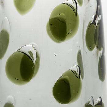 Saara Hopea, vase, “Panther”, signed S. Hopea Nuutajärvi Notsjö -55.