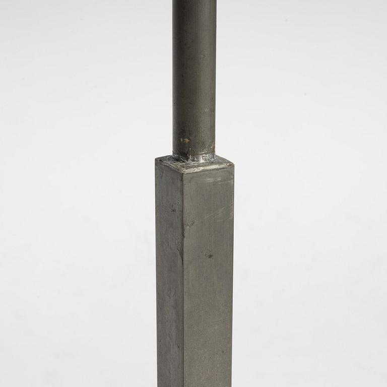 Uno Åhrén, a pewter floor lamp model "448", Firma Svenskt Tenn, Stockholm, 1930.