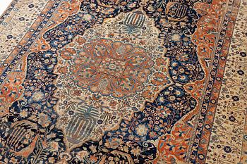 A Kashan 'Mohtasham' carpet, Central Persia, c. 320 x 226 cm.