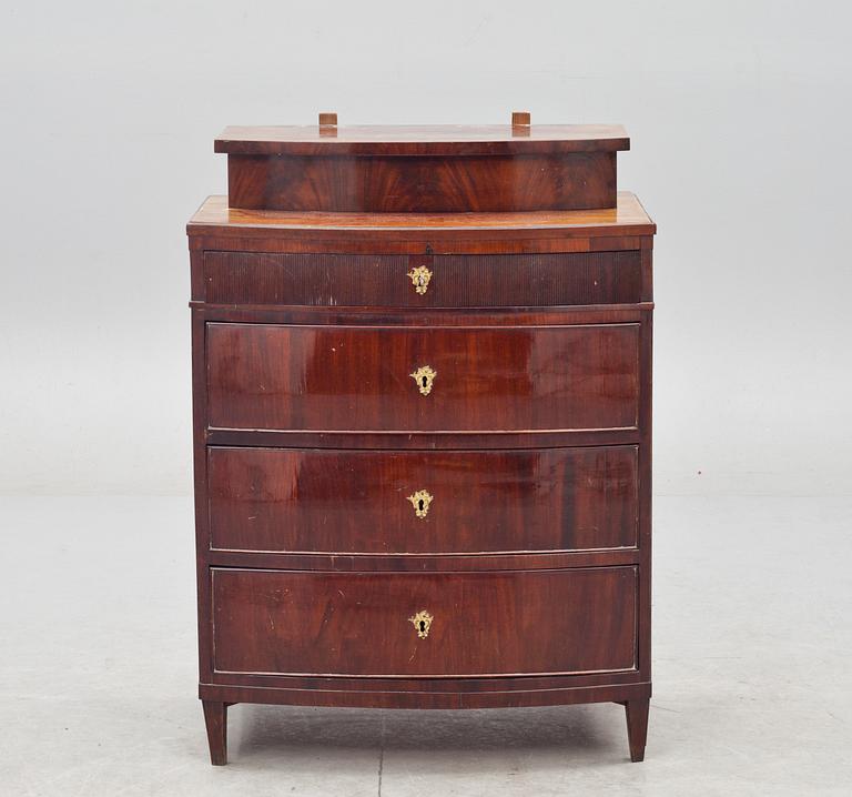 SPEGELBYRÅ, empire, Danmark 1800-talets mitt.