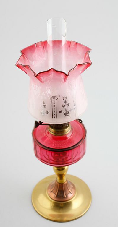 BORDSFOTOGENLAMPA, omkring år 1900.