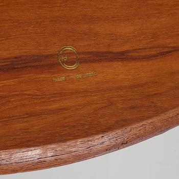 Peter Hvidt & Orla Mølgaard Nielsen, a 'Minerva' coffee table, France & Daverkosen, Denmark, 1950s.