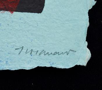 JAMES COIGNARD, carborundumetsning, signerad och numrerad 16/40.