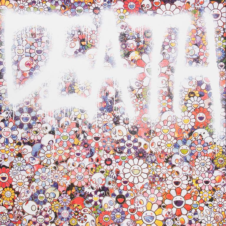 Takashi Murakami,  "Death Multicolour".