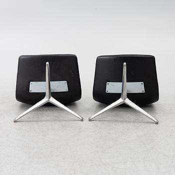 Preben Fabricius & Jørgen Kastholm, Chairs, a pair, second half of the 20th century.
