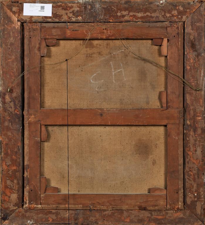 OKÄND KONSTNÄR, olja på duk, 1800-tal.
