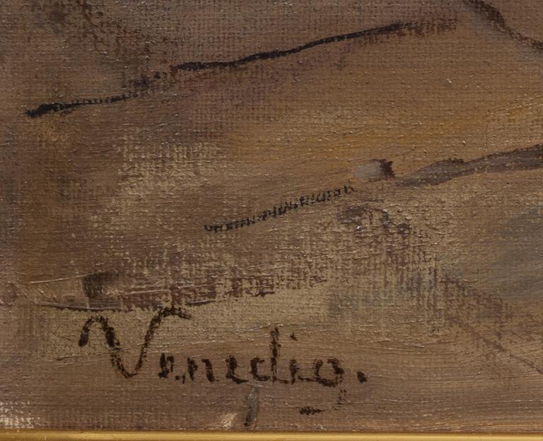 FRANS WILHELM ODELMARK, olja på duk, signerad.