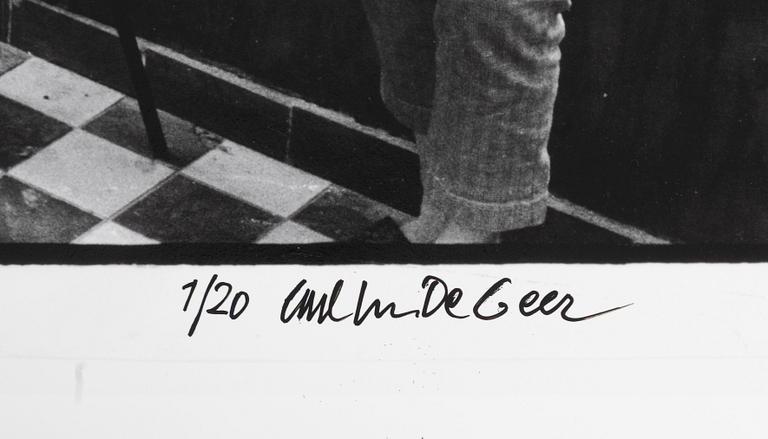 Carl Johan De Geer, "Jan Lööf som trollkarl. Krister Broberg, Mats G. Bengtsson. Tårtan 1972".