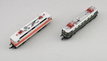 SAMLING MODELLTÅG, 4 delar, Roco, Österrike.