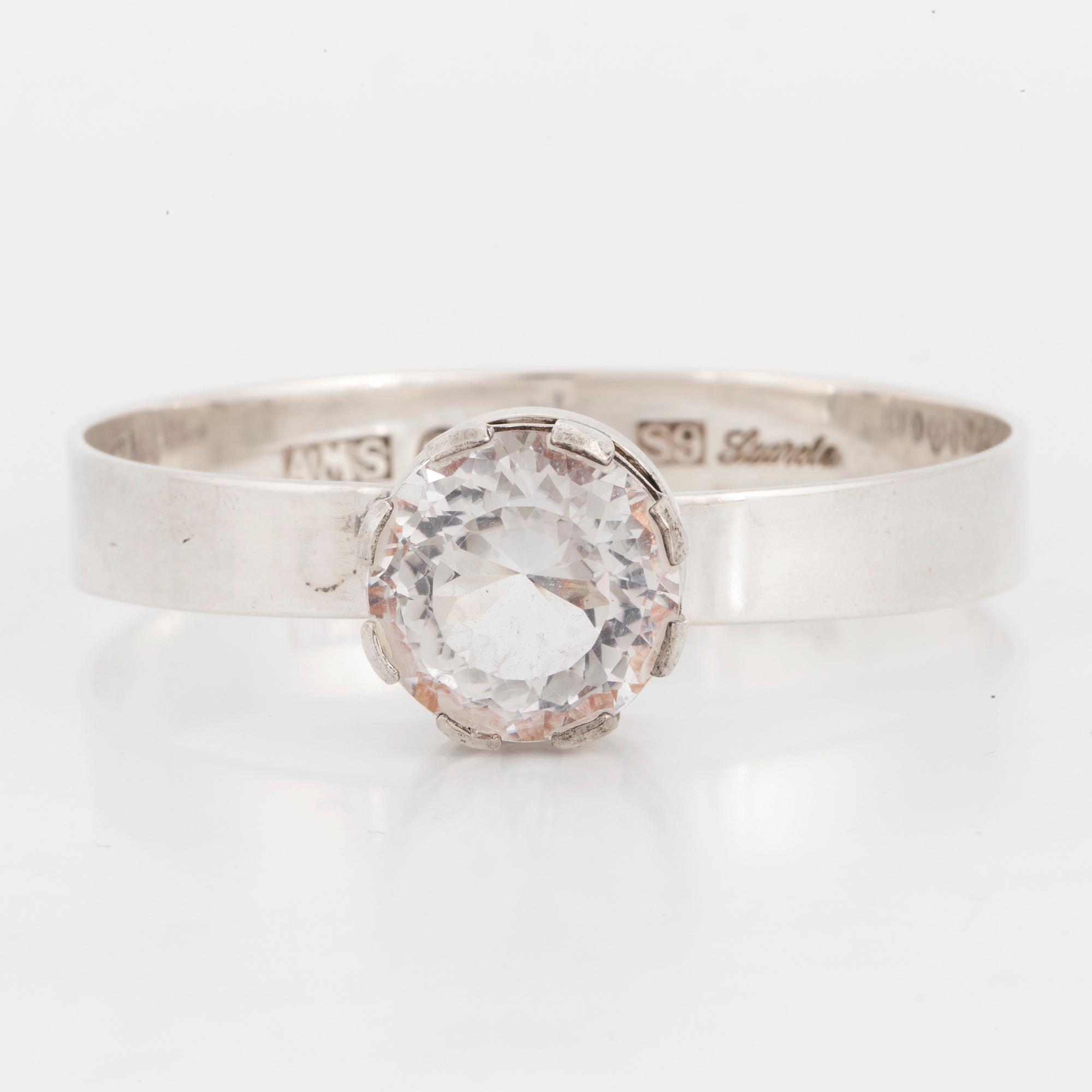 ARVO SAARELA, Bracelet with rock crystal.