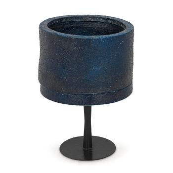 Rut Bryk, A stoneware  flower pot, signed BRYK.