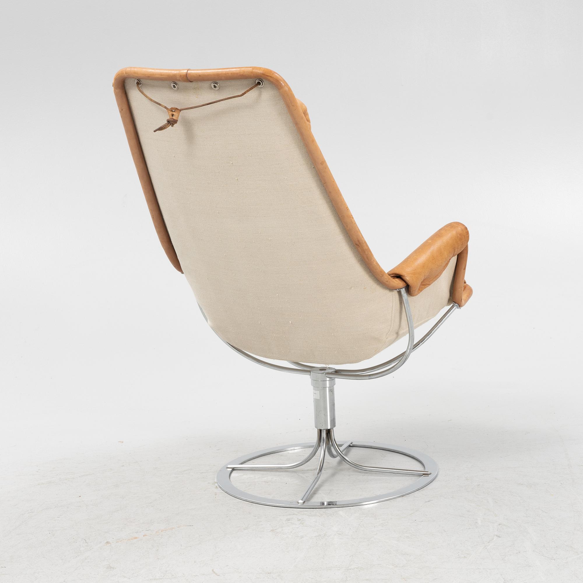 Bruno Mathsson, fåtölj, "Jetson", Dux, 1980-tal.