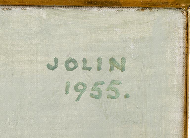 EINAR JOLIN, olja på duk, signerad och daterad 1955.