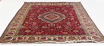 A Tabriz Carpet, circa 316 x 220 cm.