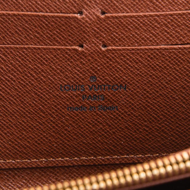 Louis Vuitton, "Zippy", plånbok.