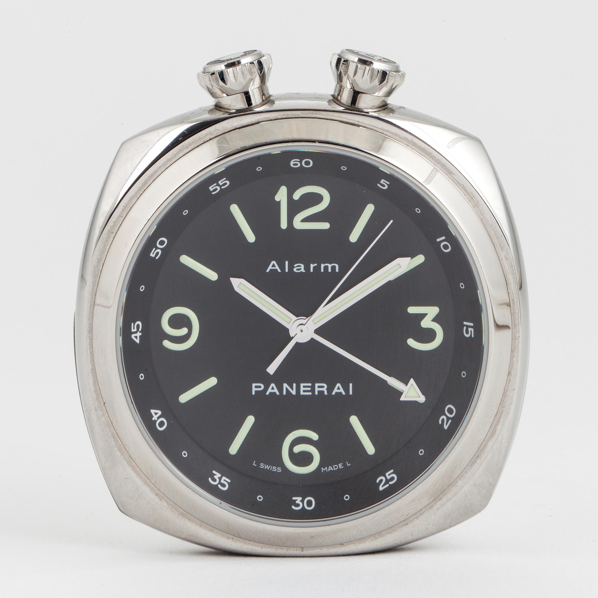 Panerai alarm clock on sale