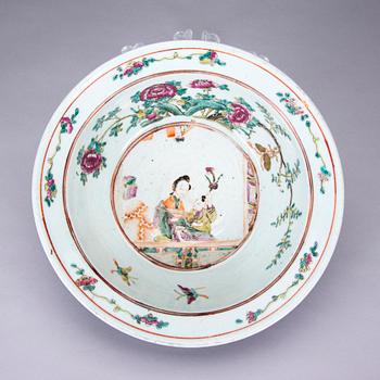 SKÅL, porslin, Kina, 1800-talets senare hälft.