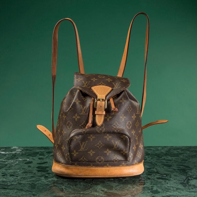 A BAG, "Mini Montsouris", by Louis Vuitton.