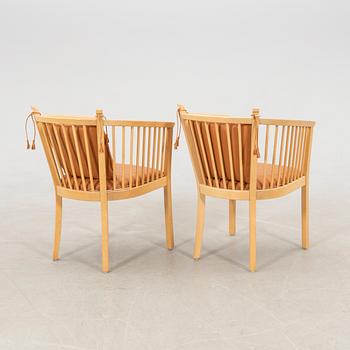 Tomas Jelinek, a pair of  "Stockholm" armchairs, IKEA.