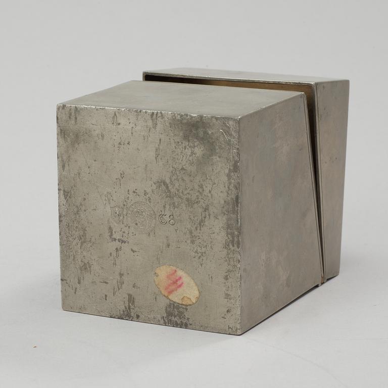 A Estrid Ericson pewter box by Svenskt tenn 1944.