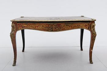 SKRIVBORD, boulle-arbete, Frankrike, 1800-tal.