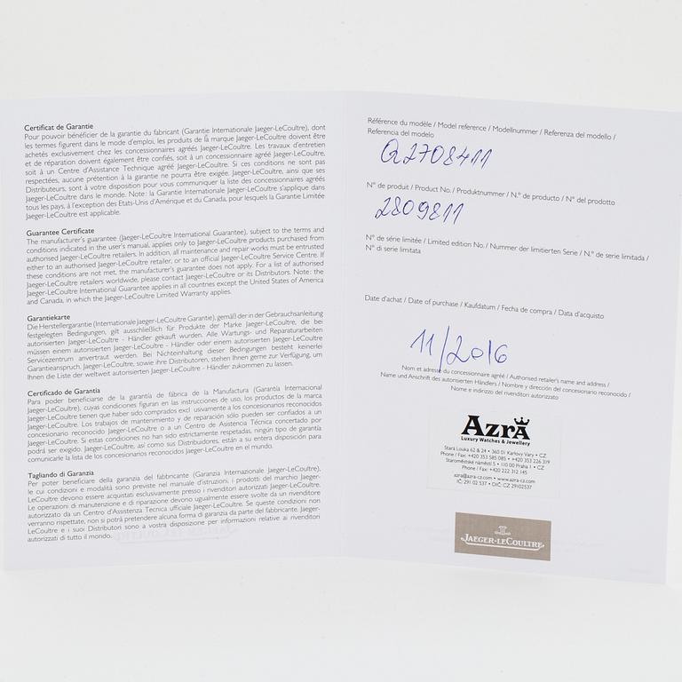 JAEGER-LeCOULTRE, Reverso, Grande Taille, armbandsur, 26 x 36.5 (42) mm.