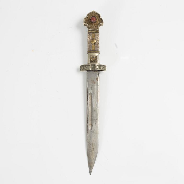 Kniv, Tibet, omkring år 1900.