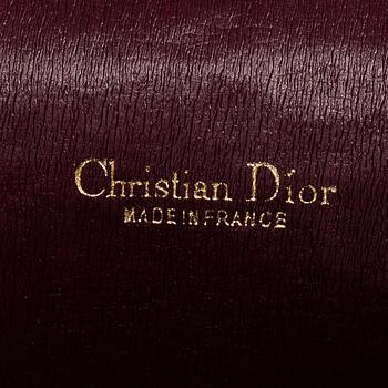 CHRISTIAN DIOR, two canvas handbags.