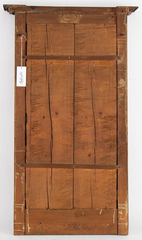 An Empire mirror by Jonas Frisk, (master in Stockholm 1805-1824).