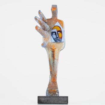 Bertil Vallien, skulptur, Lim.Ed, Kosta Boda.