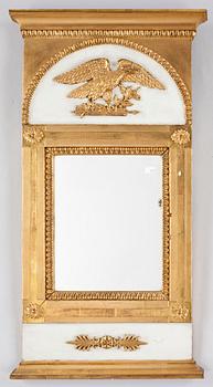 SPEGEL, empire, Västerviks hallstämpel, 1800-tal.