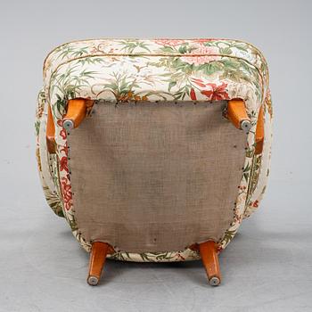 A 1940's Swedish Modern easy chair.