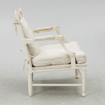 Armchair, Gustavian style, Gripsholm model, late 20th century.