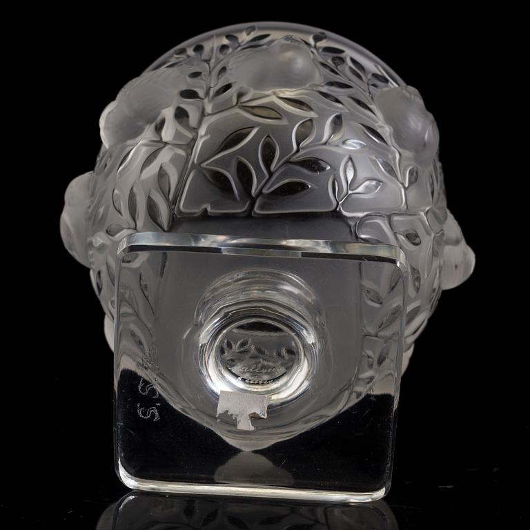 A Lalique glass bowl.