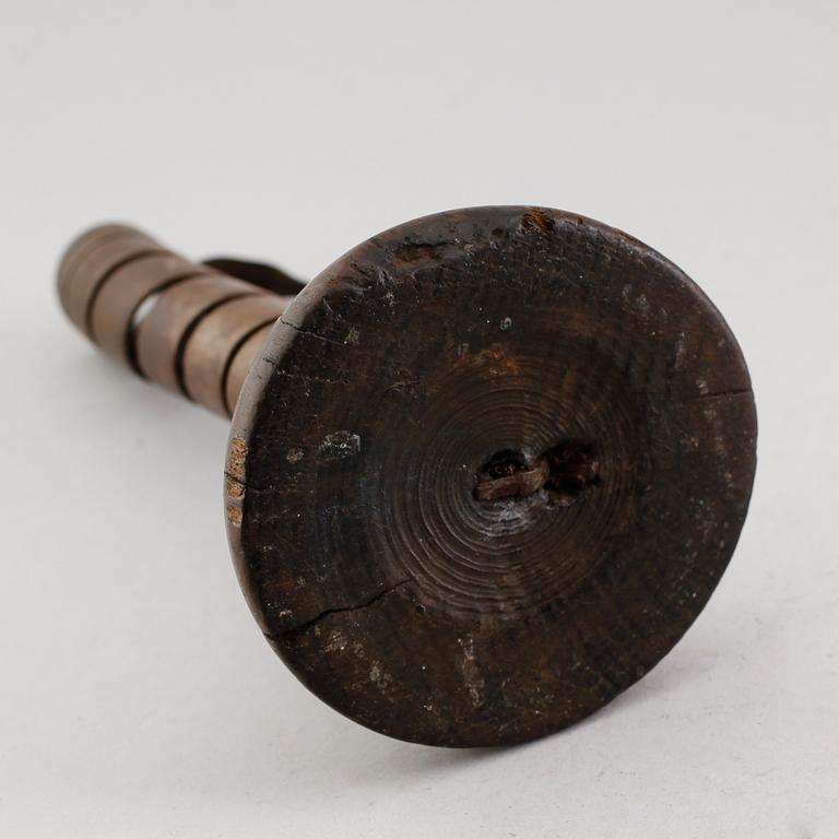 LJUSSTAKE, smide, 1700-tal.