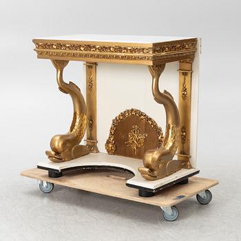 Console table, Empire, first half of the 19th century.