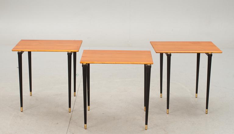 SATSBORD, 3 delar, 1950-tal.